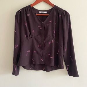 Snidel Floral Blouse